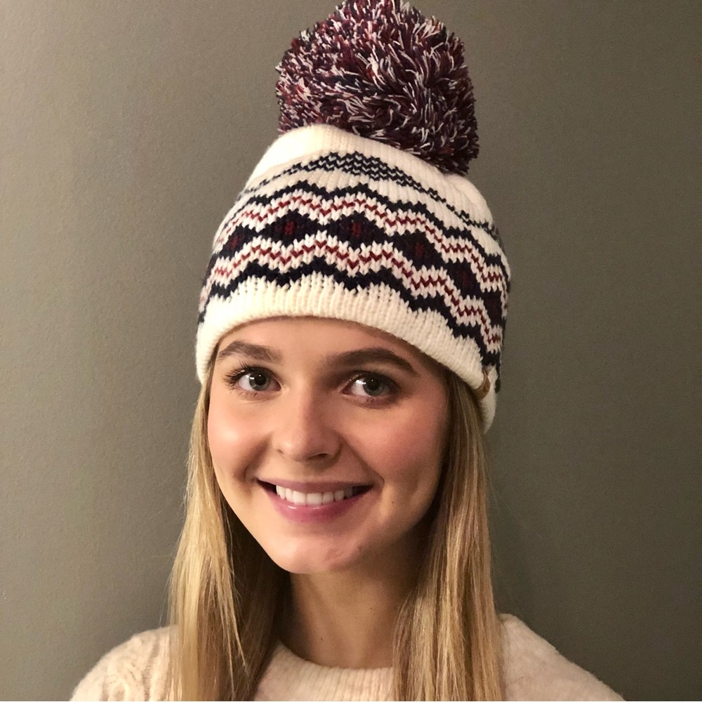 Timberland Nordic Style Beanie with Pom Pom. - Picture 2 of 14